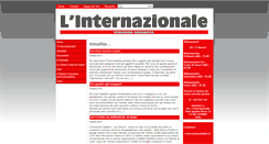 Desktop Screenshot of linternazionale.it