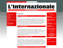 Tablet Screenshot of linternazionale.it